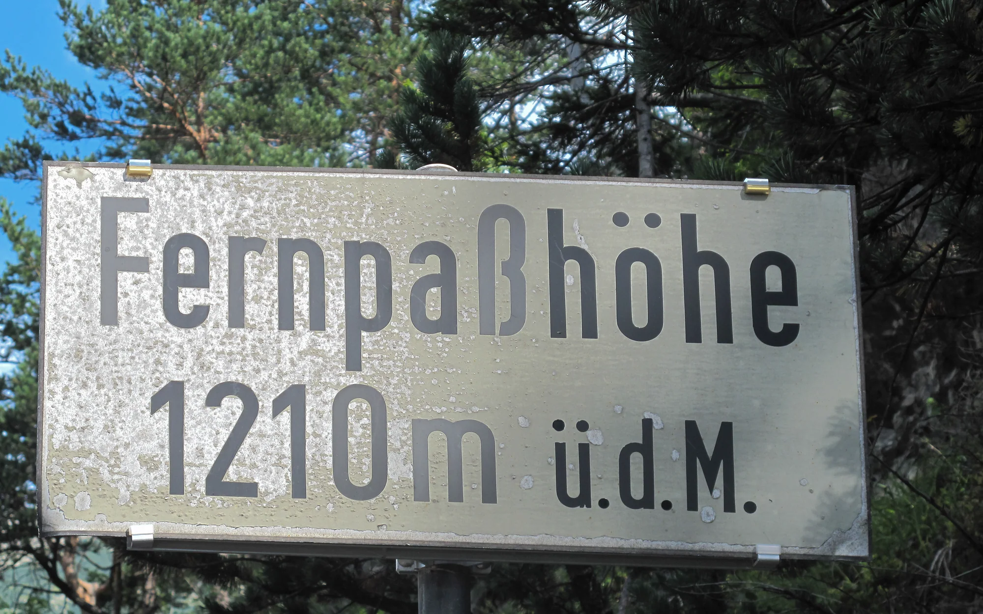 Fernpass auf der Hahntennjoch · Namlos