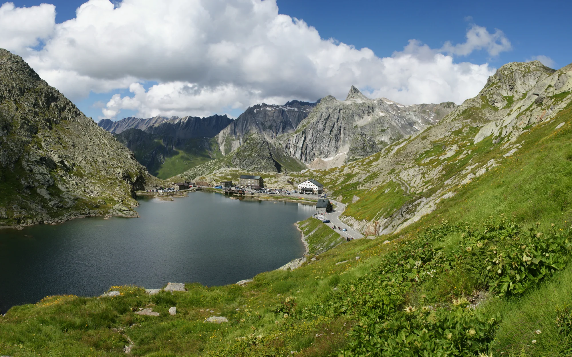 Col du Grand Saint Bernard / Grosser Sankt Bernhard auf der Simplon · Großer Sankt Bernhard