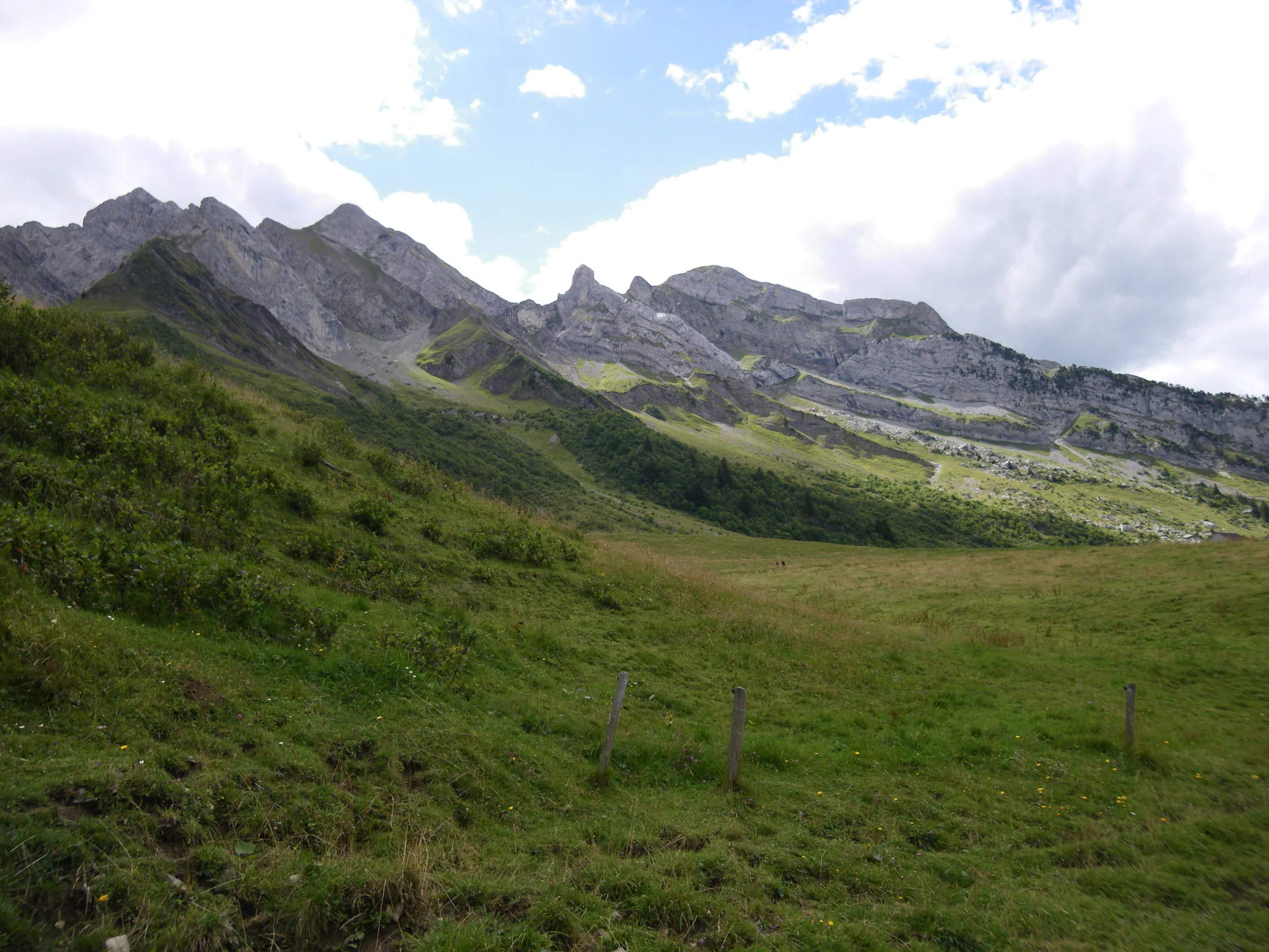 Col des Aravis auf der Route des Grandes Alpes