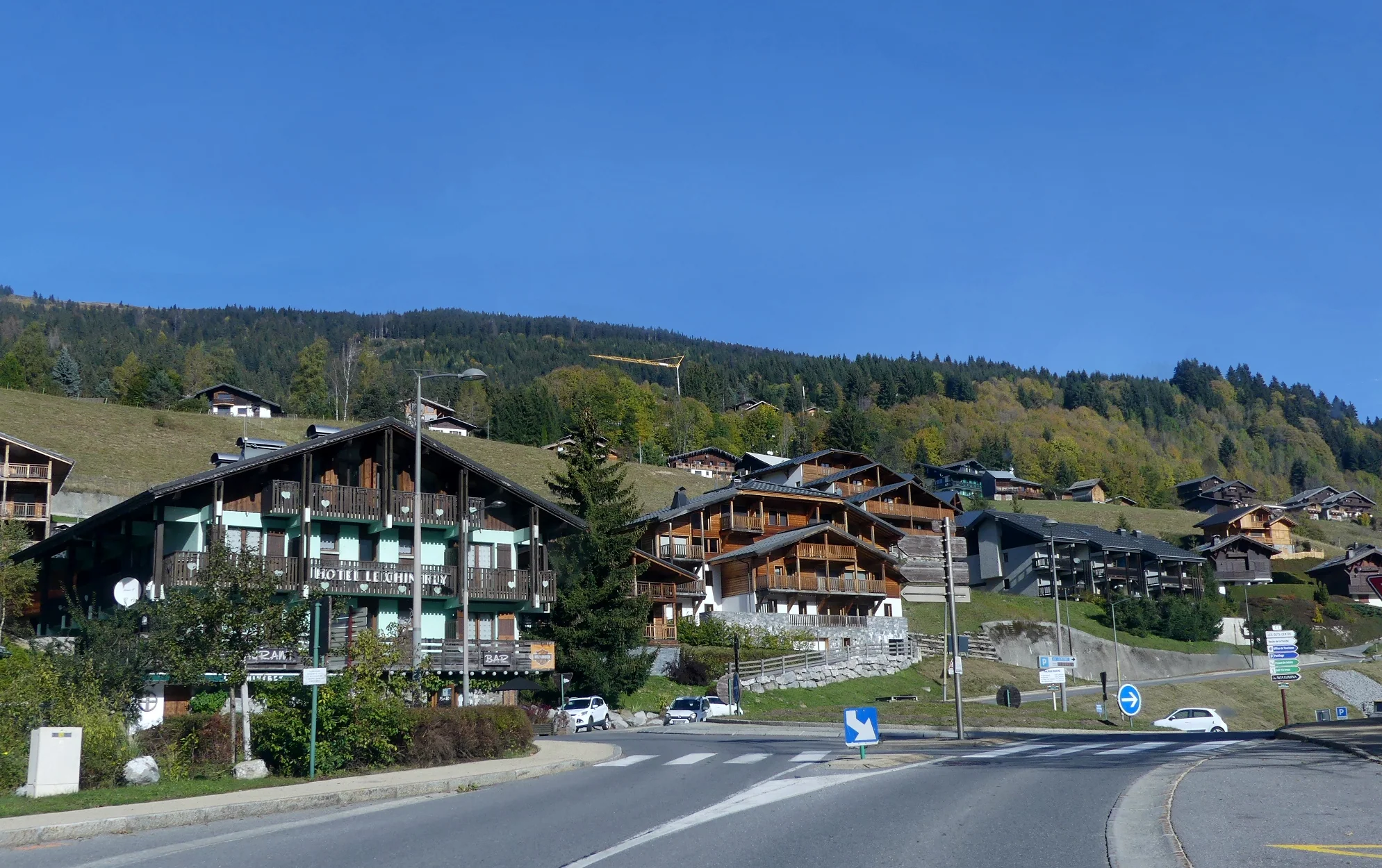 Col des Gets auf der Route des Grandes Alpes
