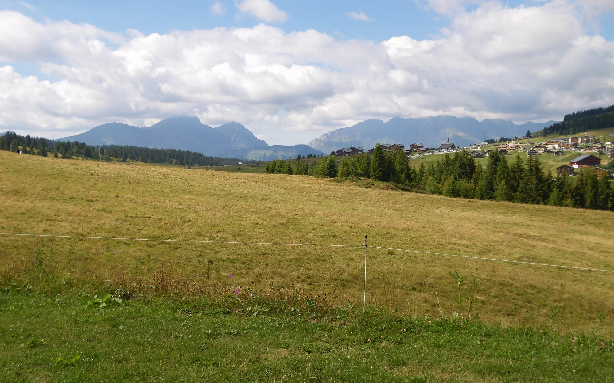 Col des Saisies auf der Route des Grandes Alpes