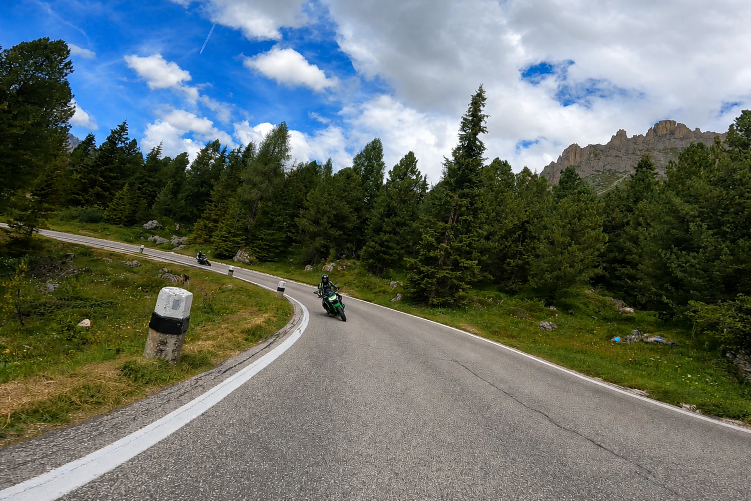 Passo Pordoi auf der Sellaronda
